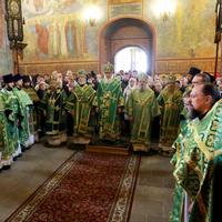 В день памяти преподобного Пафнутия Боровского в Калужской области прошли праздничные богослужения