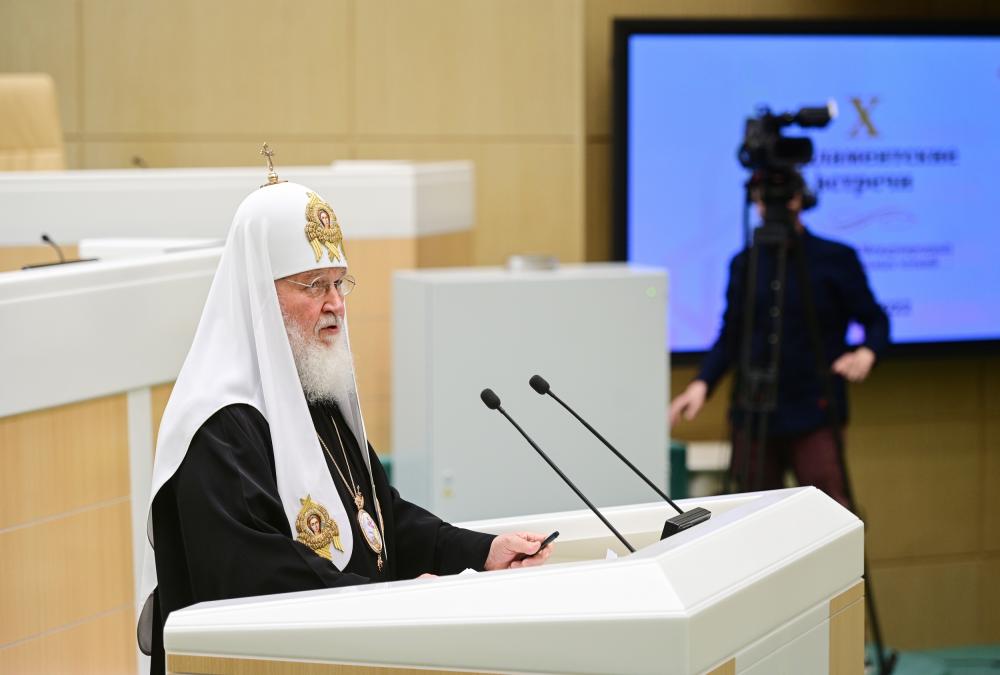 Святейший Патриарх Кирилл: Наша паства — и в России, и на Украине, и мы горячо молимся о восстановлении мира - Всемирный Русский Народный Собор (ВРНС)