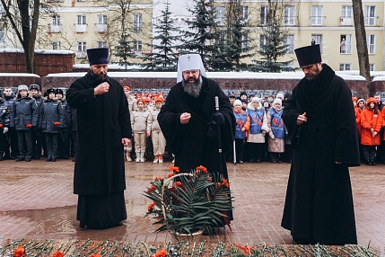 Торжественный митинг, посвящённый Дню защитника Отечества