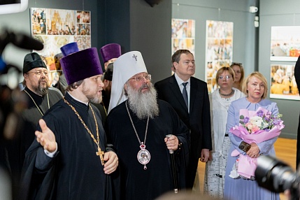 В Национальном музее Республики Татарстан открылась выставка «Литургия с Патриархом»