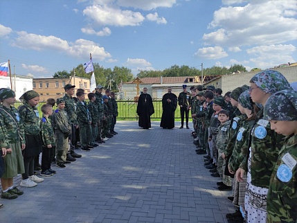 Руководитель отдела образования Нижегородской епархии посетил военно-патриотические учения «Горлица»