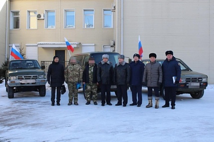 В Бурятии сотрудники следственного управления и МВД передали военнослужащим три автомобиля