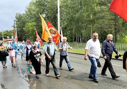 В Новосибирской области состоялся крестный ход "За духовное возрождение России'