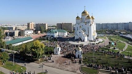 Продолжается поездка Главы ВРНС, Святейшего Патриарха Московского и всея Руси Кирилла в Красноярский край