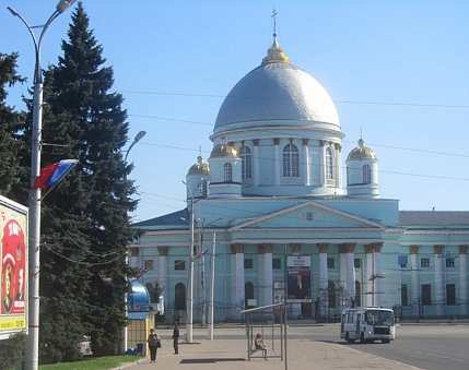 Всероссийский молебен о Победе. В Курск прибыл ковчег с мощами Георгия Победоносца