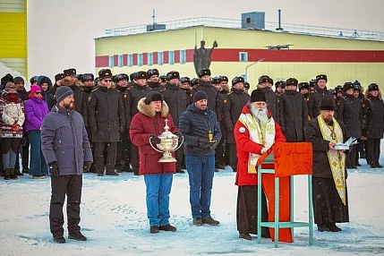 На Новой Земле заложен храм в честь преподобного Серафима Саровского