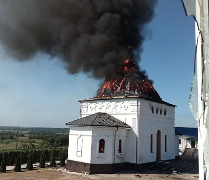 Один человек погиб во время эвакуации из Горнальского Николаевского монастыря