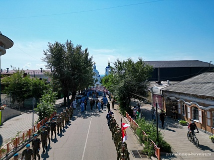 Ежегодный Одигитриевский крестный ход прошел в столице республики Бурятия