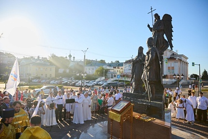 Торжественное мероприятие, посвященное дню памяти Святых благоверных Петра и Февронии Муромских в Чебоксарах