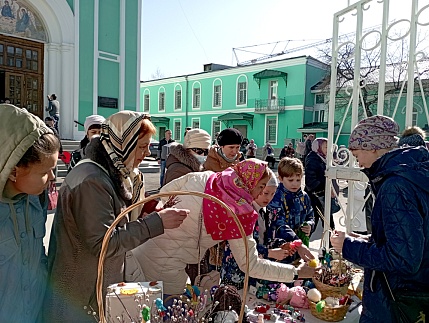 В Перми прошла «Вербная ярмарка» в поддержку детей, оставшихся без попечения родителей