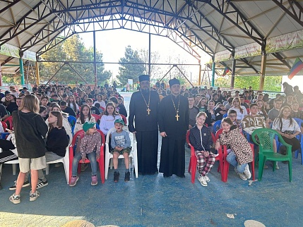 Священники посетили белгородцев в "Солнечном береге"