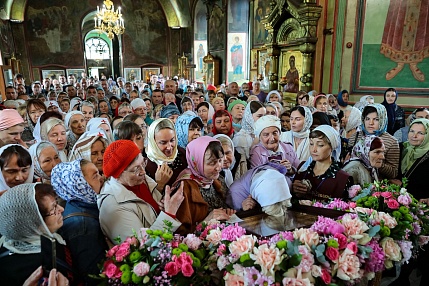 В Курган прибыла чудотворная Казанская икона Божией Матери 