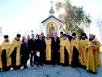 В Перми освящен памятный киот с образом, посвященный погибшим участникам СВО