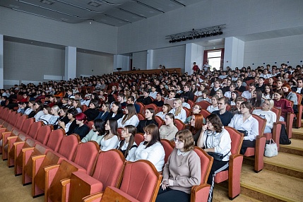 В рамках ХI Ставропольского форума ВРНС в Ставропольском государственном аграрном университете прошел показ фильма «Мамино письмо»