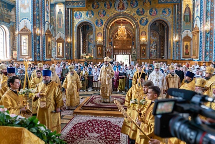 В Воронеже состоялось празднование 300-летия со дня рождения святителя Тихона, епископа Воронежского, Задонского чудотворца