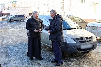 Курганское отделение ВРНС помогает в отправке священников в зону проведения СВО