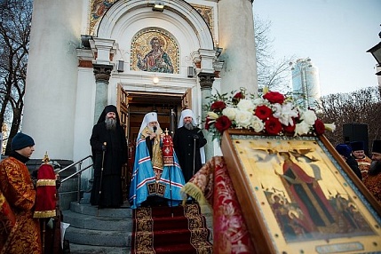 В Екатеринбурге молитвенно отметили день памяти небесной покровительницы города