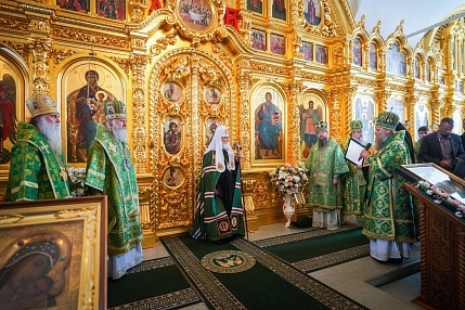 Патриаршая проповедь в день памяти преподобных Зосимы, Савватия и Германа Соловецких после Литургии в Соловецком монастыре