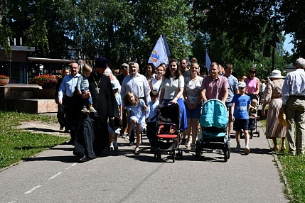 Парад семьи прошел в городе Иваново