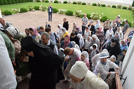 В Иванове встретили ковчег с мощами великомученика Георгия Победоносца