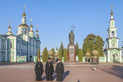 Начальник Русской Духовной миссии в Иерусалиме архимандрит Вассиан (Змеев) посетил святыни града Тамбова