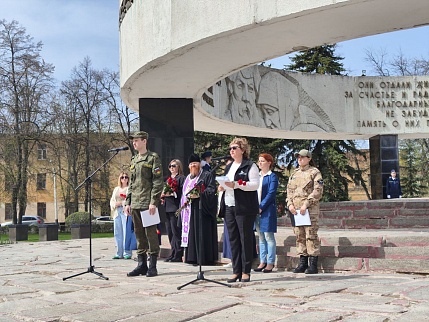 Представитель Тамбовской епархии принял участие в открытии регионального этапа Всероссийской акции «Вахта памяти — 2024»