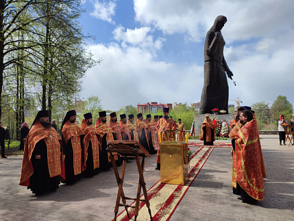 Панихида в канун Дня Победы в Великой Отечественной войне