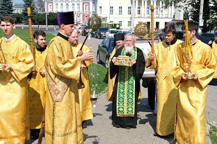 Ковчег с частицей мощей преподобного Сергия Радонежского прибыл во Владимир