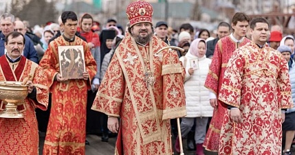 Состоялся традиционный общегородской Пасхальный крестный ход