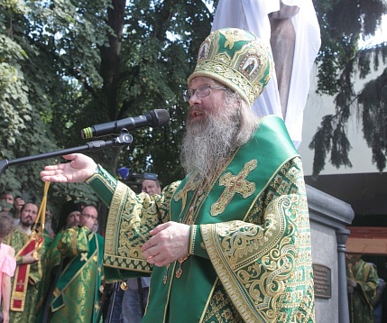 Памятные торжества и освящение памятника праведному старцу Феодору в Томске