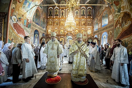 Старейший храм Кузбасса встретил престольный день