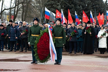 В Курске отметили 81-ю годовщину со дня освобождения города от немецко-фашистских захватчиков