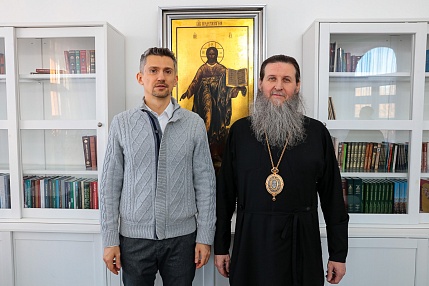 Митрополит Даниил и первый замгубернатора Курганской области обсудили развитие регионального отделения ВРНС