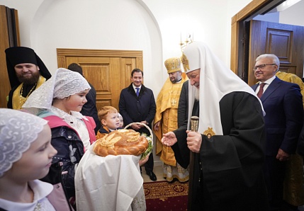 Патриаршая проповедь после Литургии в храме великомученицы Варвары г. Норильска